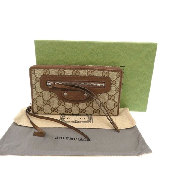 Gucci The Hacker Project Neo Classic Balenciaga Collaboration 681710 GG Canva...